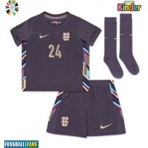 England Cole Palmer #24 Auswärts Trikotsatz Kinder EM 2024 Kurzarm (+ Kurze Hosen)